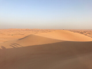 Fototapeta na wymiar sand dunes of desert