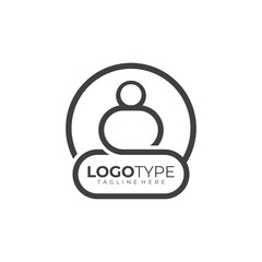 yoga and spa logo icon vector isolated