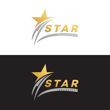 star logo icon vector isolated