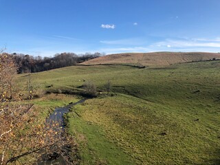 Obraz premium Rural Landscape - New River Trail State Park - Pulaski County, VA