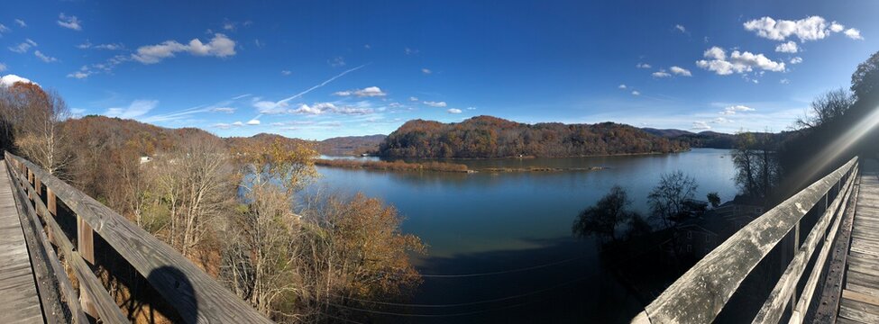 Rural Landscape - New River Trail State Park - Pulaski County, VA