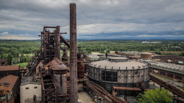 Lower Vitkovice Area near Ostrava, Czech Republic