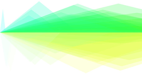 Colorful background in reflection and horizon, perfect for slides creation