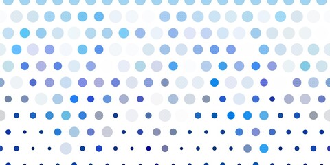 Light purple vector background with bubbles.