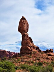 Fototapeta na wymiar Balance Rock Balance Rock