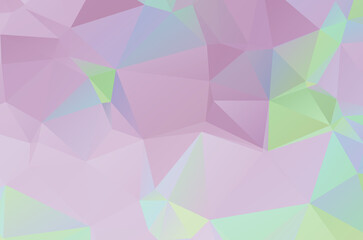Purple vivid  vector texture with triangular style. Illustration with set of colorful
