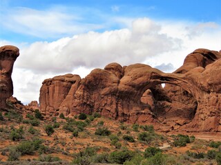 Fototapeta premium Arches in the park