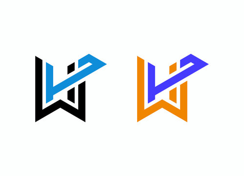 WHC / WCH / WH / CWH Letter Logo Design
