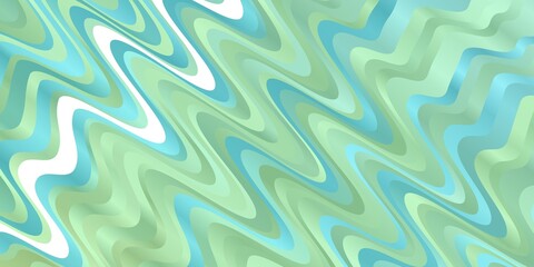 Light Blue, Green vector background with lines.