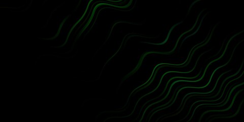 Dark Blue, Green vector template with lines.