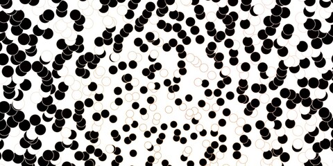 Dark Pink, Green vector background with bubbles.