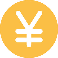 japan currency of icon style