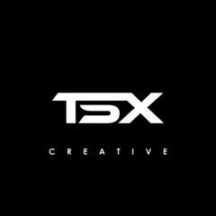 TSX Letter Initial Logo Design Template Vector Illustration