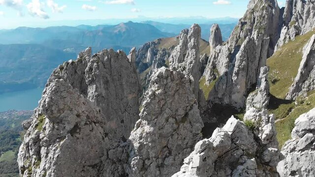 Grigna meridionale con il drone