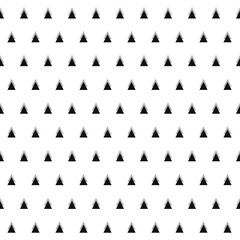 Seamless pattern with triangles. Holiday background. For design packaging, textile, wallpaper, design postcards and posters