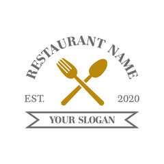 Restaurant Vector , Food Logo Vector