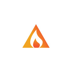 Fototapeta premium Torch Logo Template vector symbol