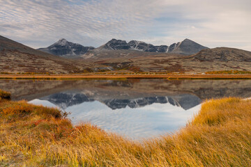 Autumn in Dørålen, Rondane, Norway.