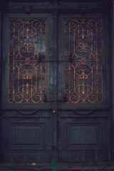 old red door