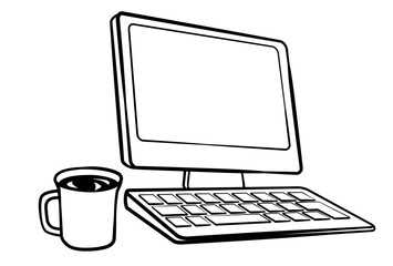 パソコンのコーヒーブレイク