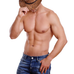 Mann mit Hut