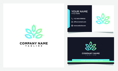 spa logo and business card designs