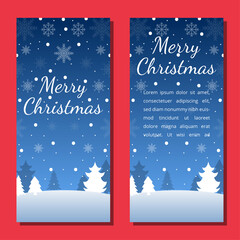 Fototapeta na wymiar Christmas background card templates. Vector design element. Set of brochure, poster templates. Vector illustration