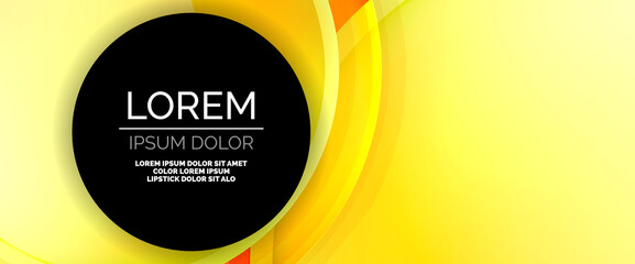 Circles and bubbles abstract background. Fluid liquid round shapes for web banner, app or poster