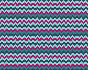 Zigzag pattern seamless. Zig zag background color. Vector abstract design.