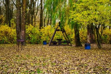 gazebo in the park