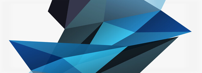 3d mosaic abstract backgrounds, low poly shape geometric design