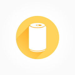 Can Drink Long Shadow Color Icon
