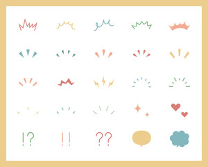 Leinwandbilder 気づき線 注目マークのセット イラスト アイコン ポイント 集中 驚き 飾り 装飾 理解 シンプル Yugoro Leinwandbilder 気づき線 注目マークのセット イラスト アイコン ポイント 集中 驚き 飾り 装飾 理解 シンプル Yugoro