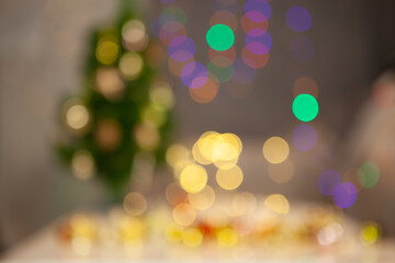 abstract bokeh bright color blurred background
