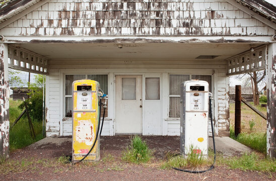 Old Gas Pumps