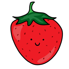 a cute strawberry
