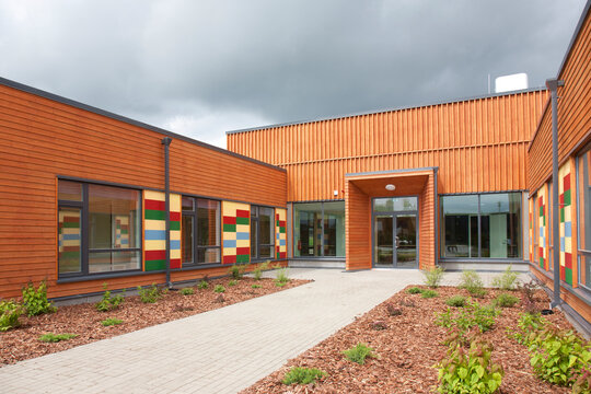 Contemporary School Entrance