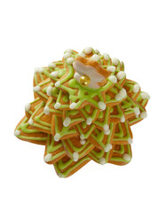 Gingerbread tree on white background