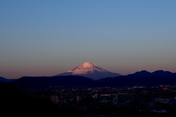 Fototapeta na wymiar 赤富士