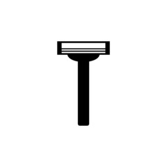 Shaving Safety Razor icon isolated on white background