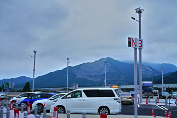 日本の高速道路のサービスエリア