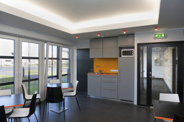 Empty Office Lunchroom