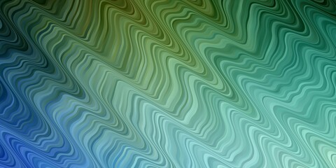 Fototapeta na wymiar Light Blue, Green vector pattern with lines.