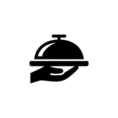 serving dish icon, vector design trendy