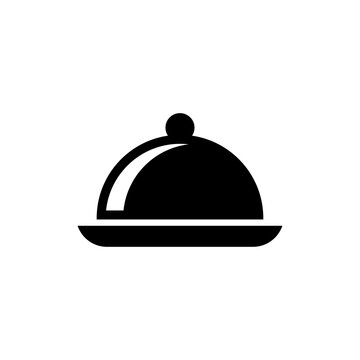 recommend clip art: serving dish icon, vector design trendy