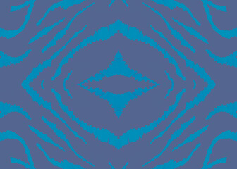 Seamless Animal Pattern. Watercolor Safari 