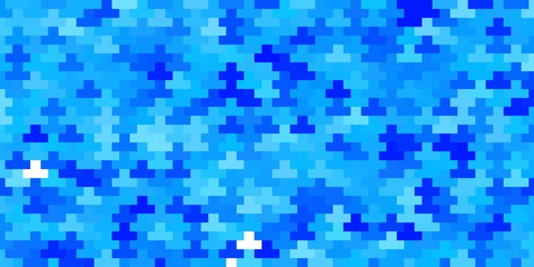 Light BLUE vector background in polygonal style.