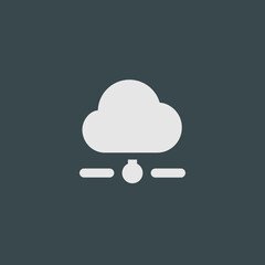 Cloud Network - Tile Icon