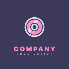Letter O logo design template. Company logo icon