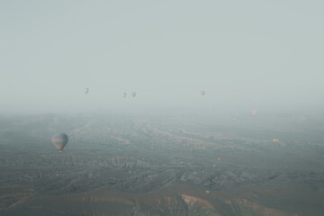 balloons in Cappadocia